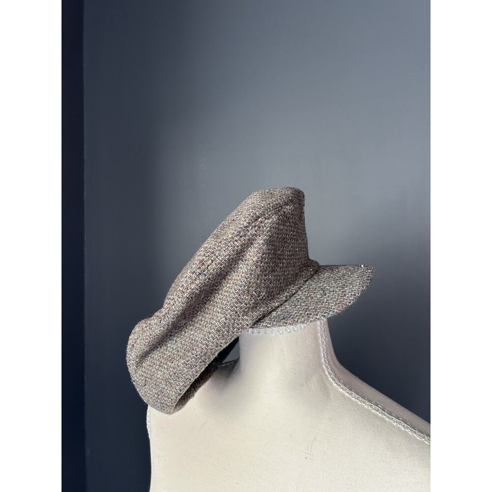 Vintage Pendleton Hat Virgin Wool Cap US Made Size Medium England Europe Peaky - Picture 3 of 7